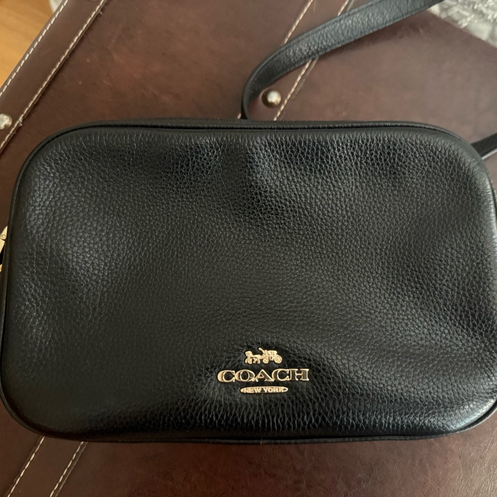 Coach Black leather Jes Crossbody Bag